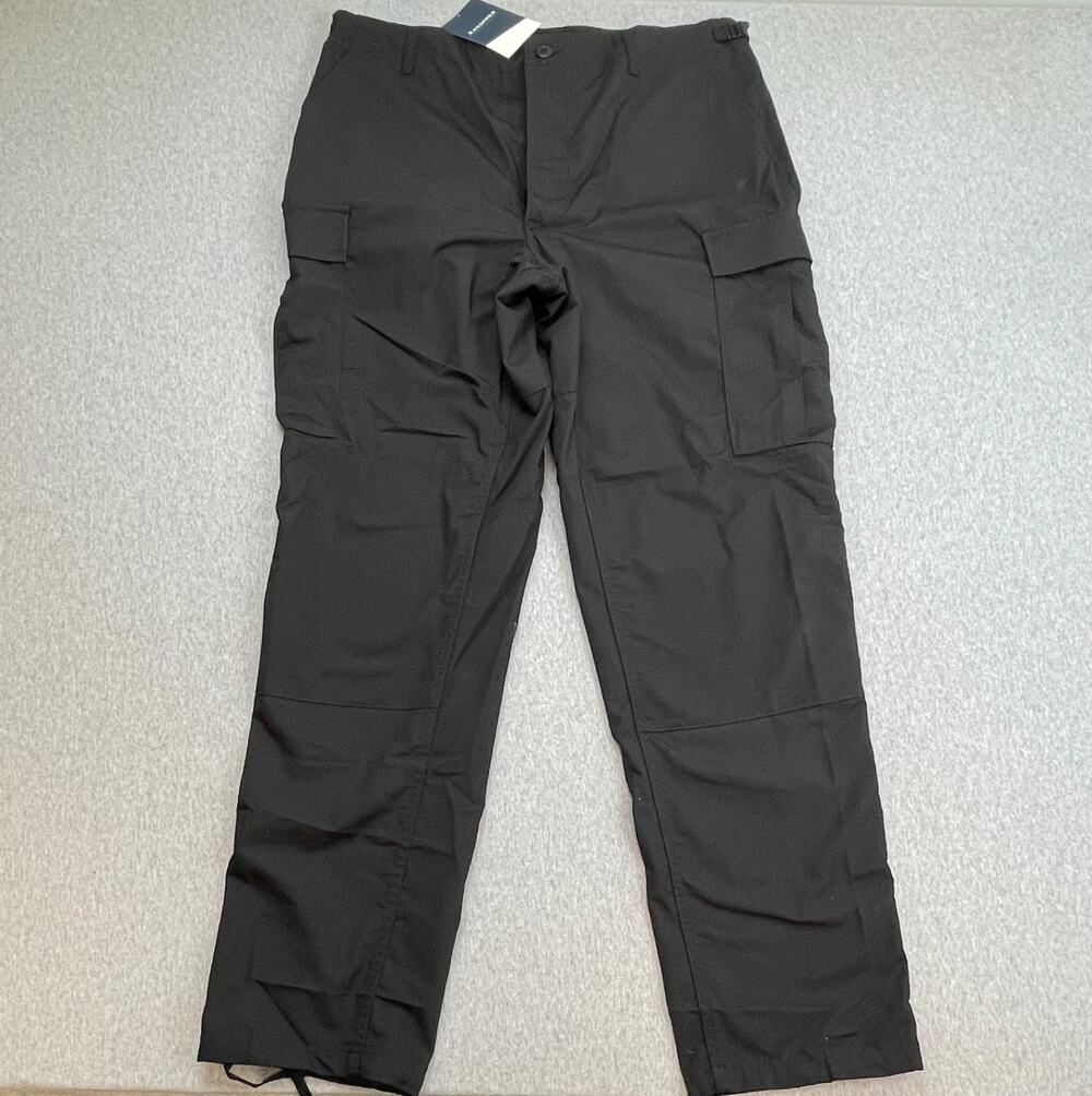 PROPPER‎ Trouser Large Black Original Army BDU Combat Pants Cargo Ripstop